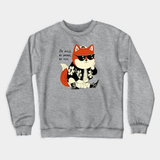 Urban Chic Shiba: Style Unleashed III Crewneck Sweatshirt